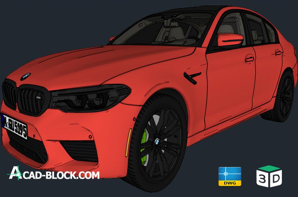 BMW M5 3D 2017 F90 First Edition