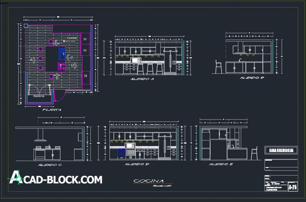 Kitchen Cad Blocks In 2007