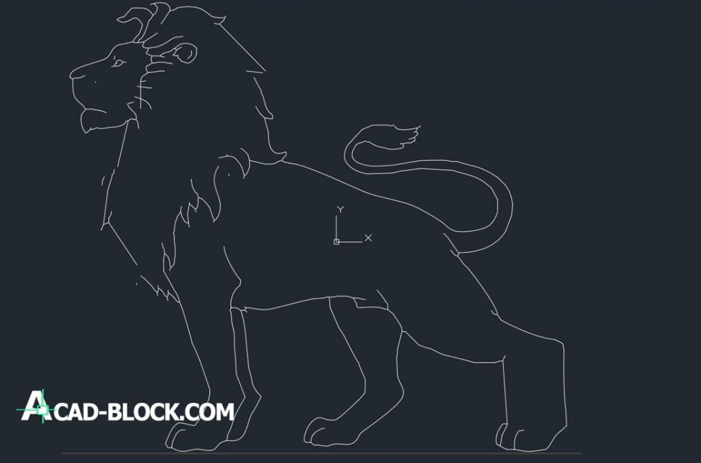 animal autocad blocks free download