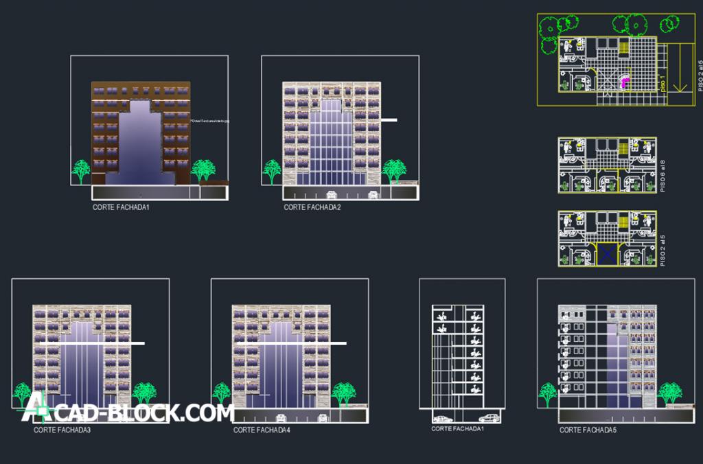 Ophthalmic center dwg