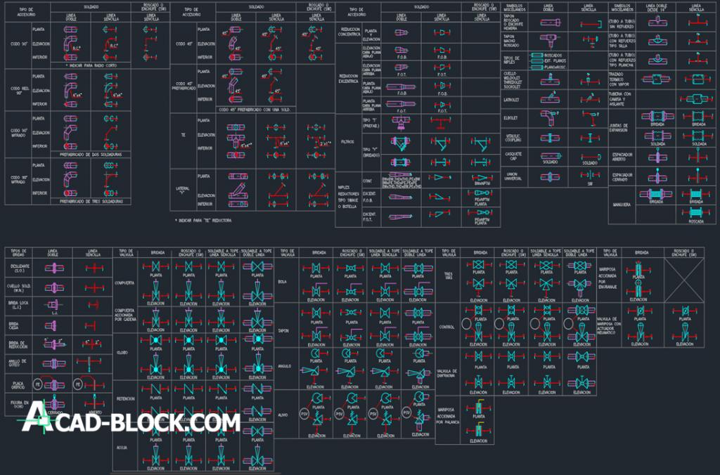 Accessories Dwg in Autocad 2007 Download Accessories in 