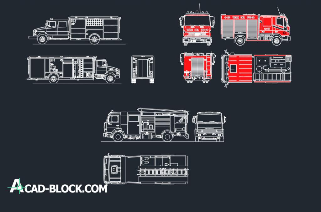 Download Fire Truck Dwg Autocad Drawing | SexiezPicz Web Porn