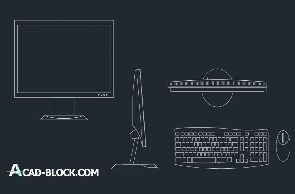 LCD computer dwg