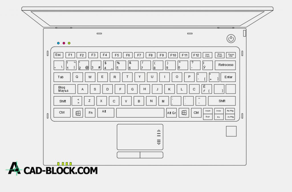 Laptop dwg cad