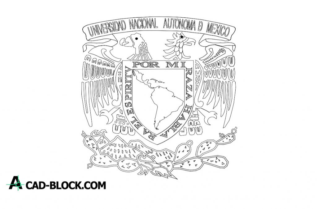 Logo Unam Dorado